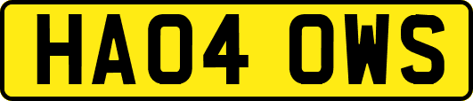 HA04OWS