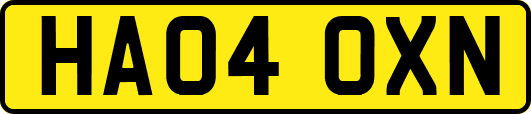 HA04OXN