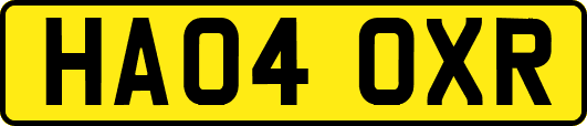 HA04OXR