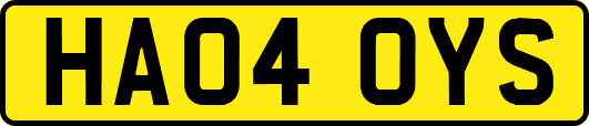 HA04OYS