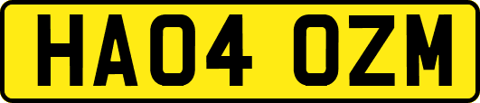 HA04OZM