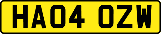 HA04OZW