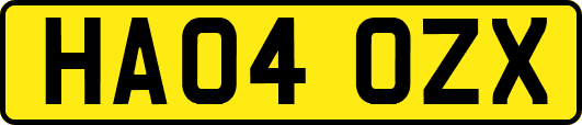 HA04OZX