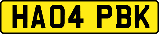 HA04PBK