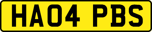 HA04PBS