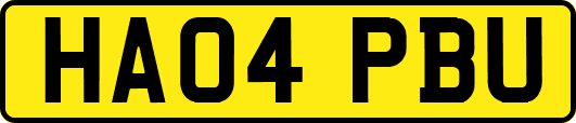 HA04PBU