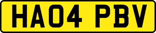 HA04PBV