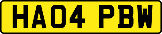 HA04PBW