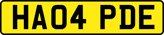 HA04PDE