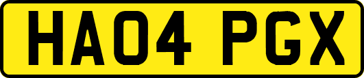 HA04PGX