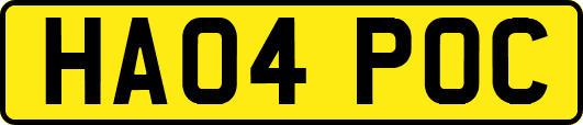 HA04POC