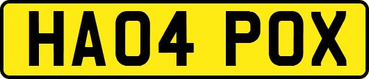 HA04POX
