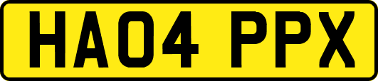 HA04PPX