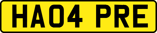HA04PRE