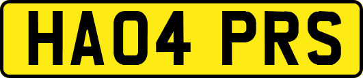 HA04PRS