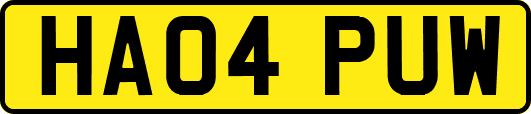 HA04PUW