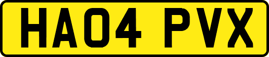 HA04PVX