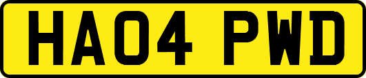 HA04PWD
