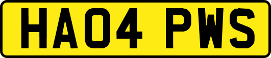 HA04PWS