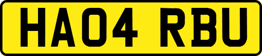 HA04RBU
