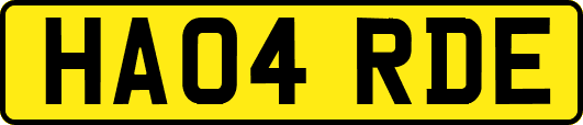 HA04RDE