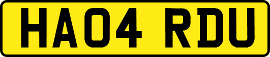 HA04RDU