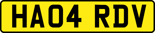 HA04RDV