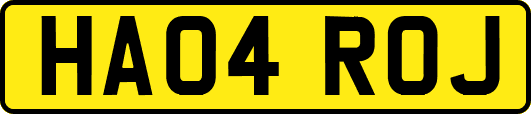 HA04ROJ