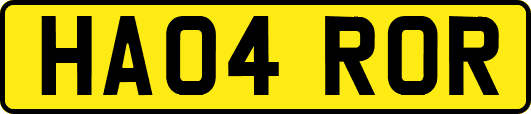 HA04ROR