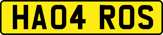 HA04ROS