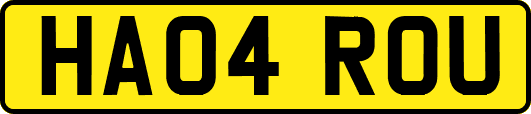 HA04ROU