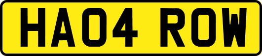 HA04ROW