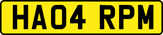 HA04RPM