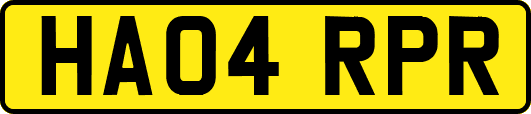 HA04RPR