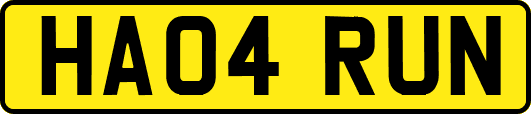 HA04RUN