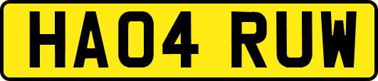 HA04RUW