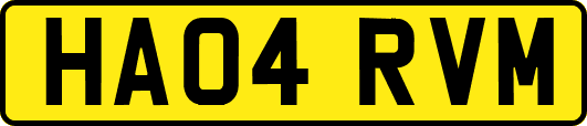 HA04RVM