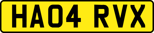 HA04RVX