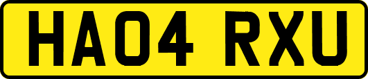 HA04RXU
