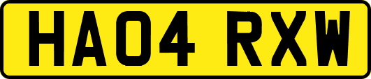 HA04RXW