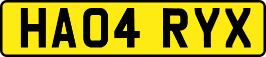 HA04RYX