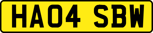 HA04SBW