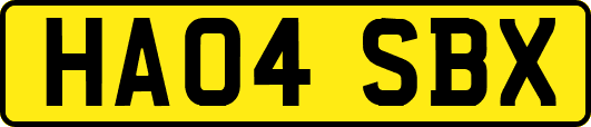 HA04SBX