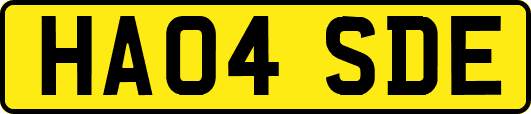HA04SDE