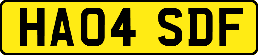 HA04SDF