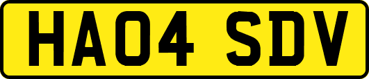 HA04SDV