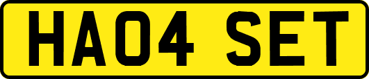 HA04SET
