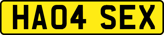 HA04SEX