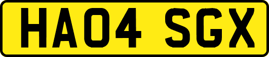 HA04SGX