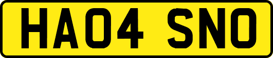 HA04SNO